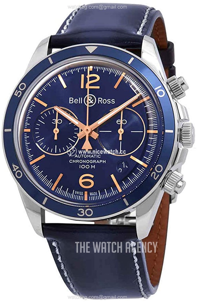 Bell & Ross Br V2-94 Automatic winding Men's Dress / Sport BRV294-BU-G-ST-SCA