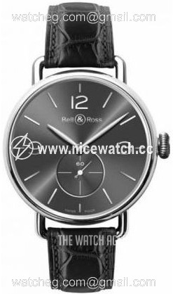 Bell & Ross WW1 Mechanical, hand-wound Men's watch BRWW1-ME-AG-RU-SCR