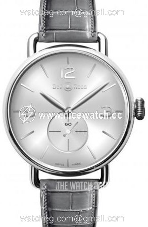 Bell & Ross WW1 Mechanical, hand-wound Men's watch BRWW1-ME-AG-SI-SCR