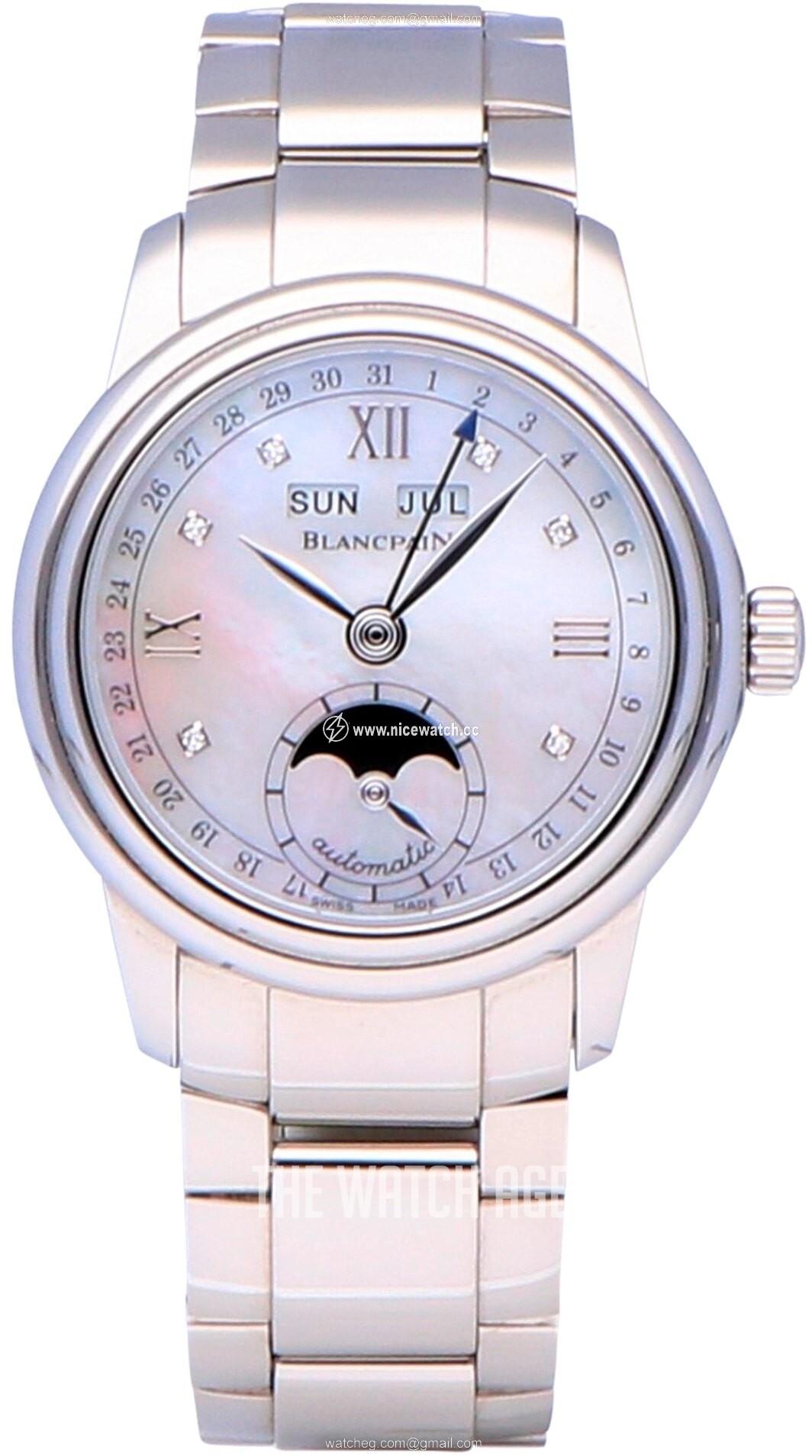 Blancpain Leman Automatic winding Ladies dress watch 2360-1191A-71A