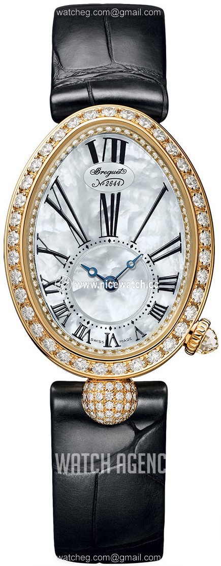 Breguet Reine De Naples Automatic winding Ladies dress watch 8928BA-51-944-DD0D3L