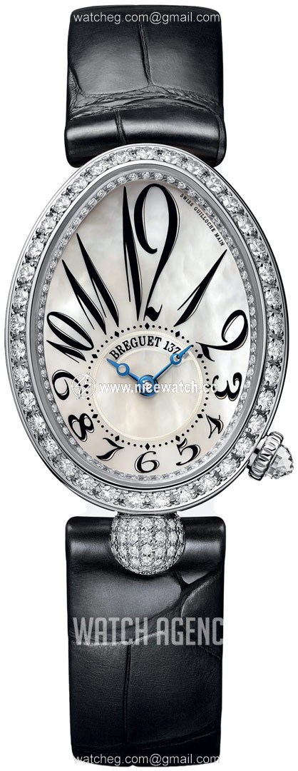 Breguet Reine De Naples Automatic winding Ladies dress watch 8928BB-5W-944-DD0D3L