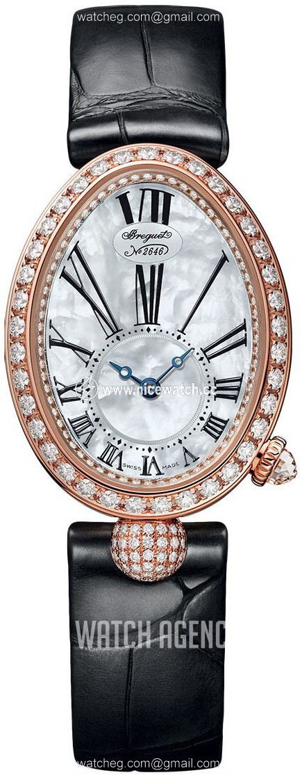 Breguet Reine De Naples Automatic winding Ladies dress watch 8928BR-51-944-DD0D3L