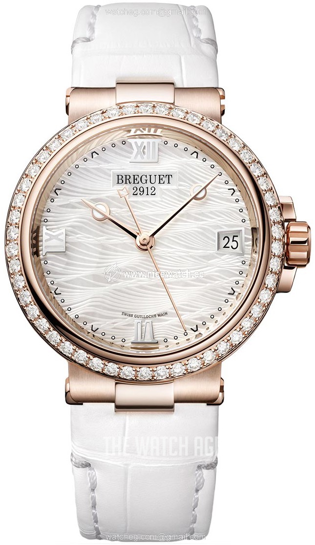 Breguet Marine Automatic winding Ladies dress watch 9518BR-52-984-D000