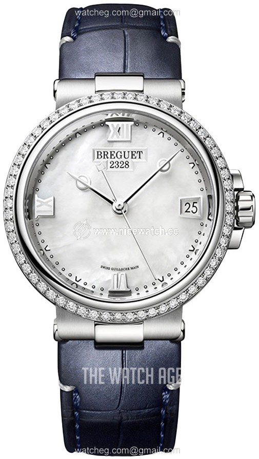 Breguet Marine Automatic winding Ladies dress watch 9518ST-5W-984-D000