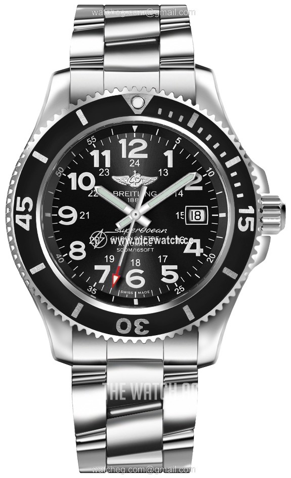 Breitling Superocean Ii 42 Automatic winding Men's Dress / Sport A17365C91B1A1