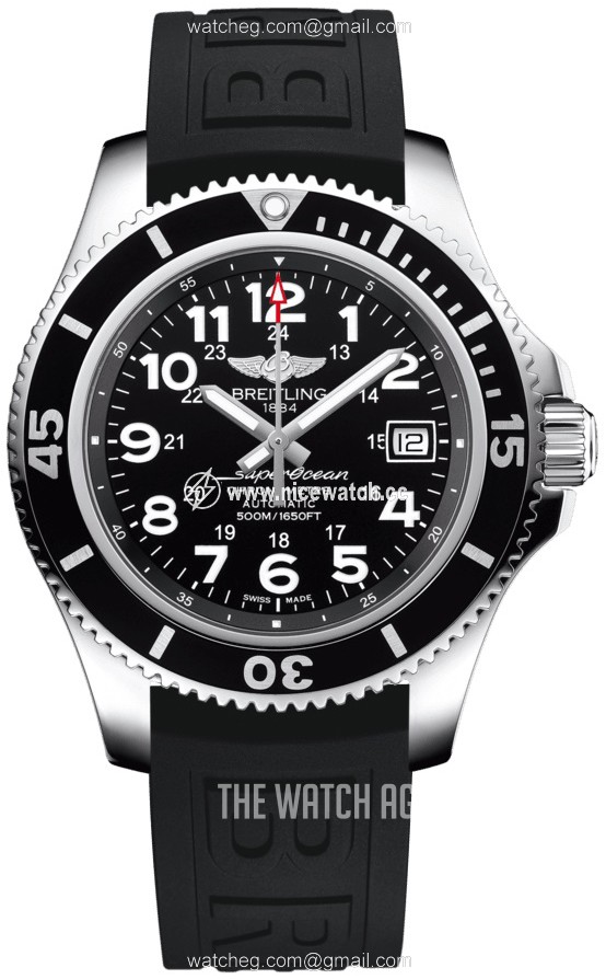 Breitling Superocean Ii 42 Automatic winding Men's Dress / Sport A17365C91B1S2