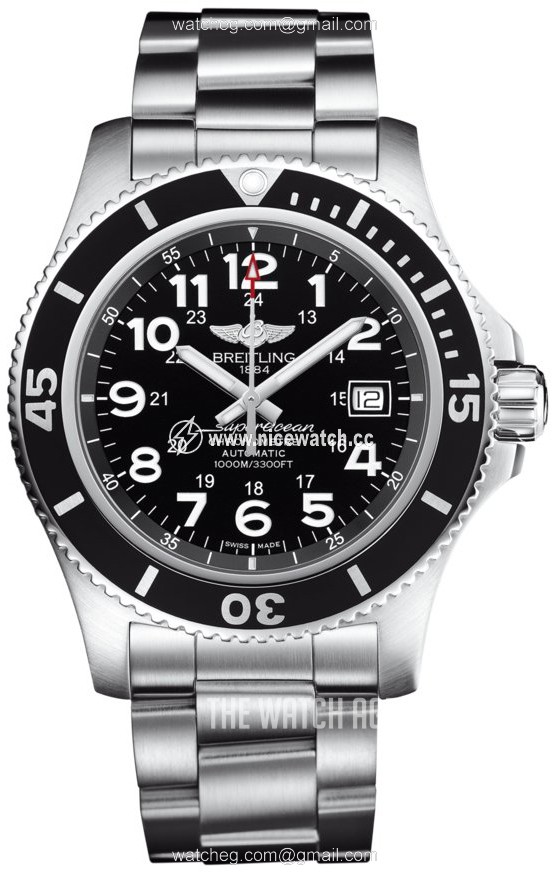 Breitling Superocean Ii 44 Automatic winding Men's Dress / Sport A17392D71B1A1