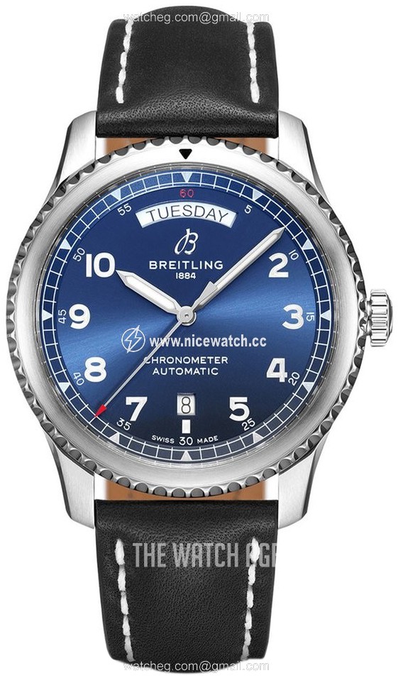 Breitling Aviator 8 Automatic Day Date 41 Automatic winding Men's Dress / Sport A45330101C1X4