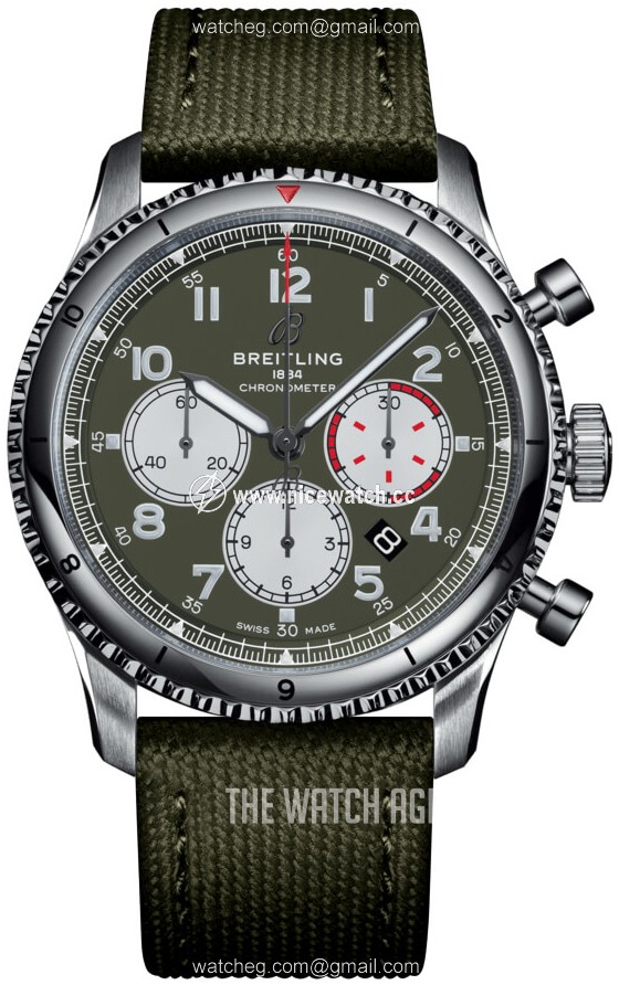 Breitling Aviator 8 B01 Chronograph 43 Automatic winding Men's Dress / Sport AB01192A1L1X1