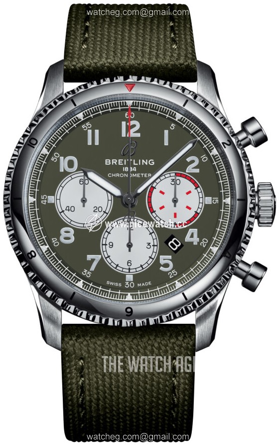 Breitling Aviator 8 B01 Chronograph 43 Automatic winding Men's Dress / Sport AB01192A1L1X2