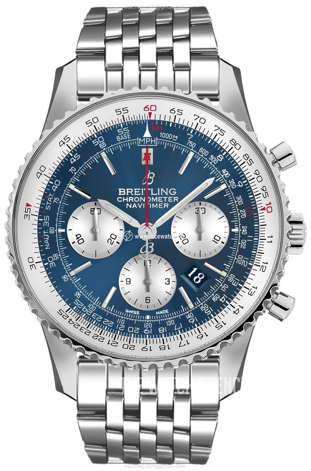 Breitling Navitimer 01 46Mm Automatic winding Men's Dress / Sport AB0127211C1A1