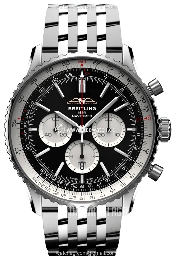 Breitling Navitimer B01 Chronograph 46 Mechanical, hand-wound Men's Dress / Sport AB0137211B1A1
