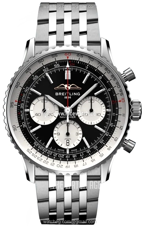 Breitling Navitimer B01 Chronograph 43 Mechanical, hand-wound Men's Dress / Sport AB0138211B1A1