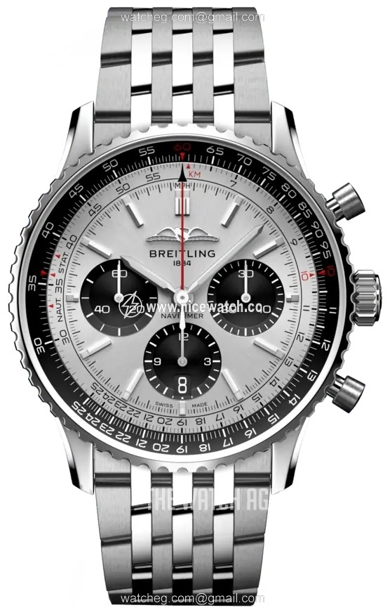 Breitling Navitimer B01 Chronograph 43 Mechanical, hand-wound Men's Dress / Sport AB0138241G1A1