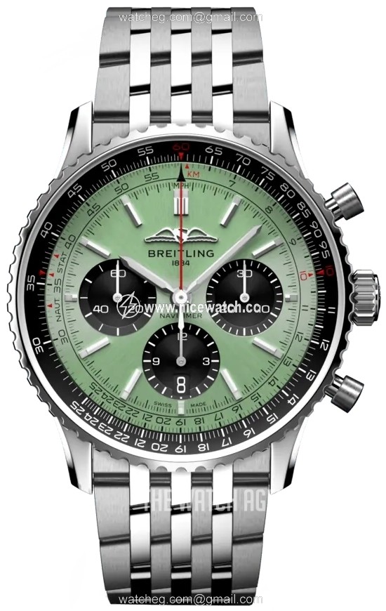 Breitling Navitimer B01 Chronograph 43 Mechanical, hand-wound Men's Dress / Sport AB0138241L1A1