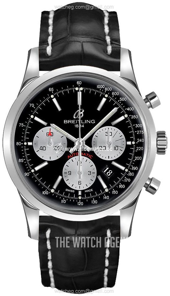 Breitling Transocean Chronograph Automatic winding Men's Dress / Sport AB015212-BF26-743P-A20BA.1