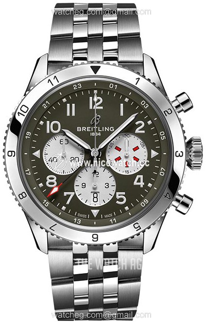 Breitling Super Avi B04 Chronograph Gmt 46 Automatic winding Men's Dress / Sport AB04452A1L1A1