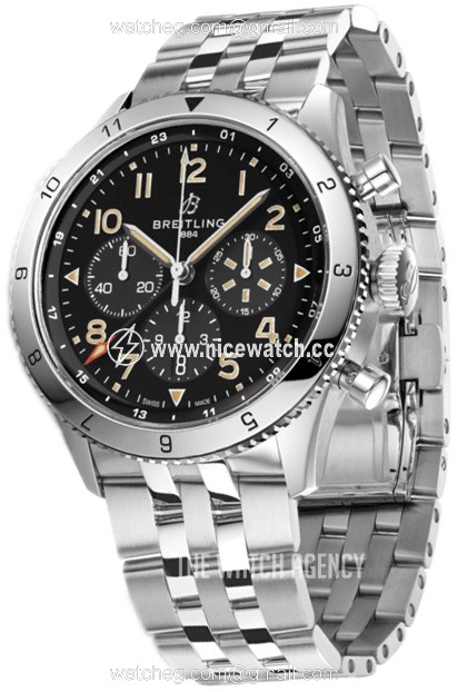 Breitling Super Avi B04 Chronograph Gmt 46 Automatic winding Men's Dress / Sport AB04453A1B1A1