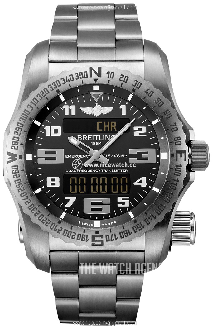 Breitling Emergency Quartz (battery powered) Men's Dress / Sport E76325221B1E1