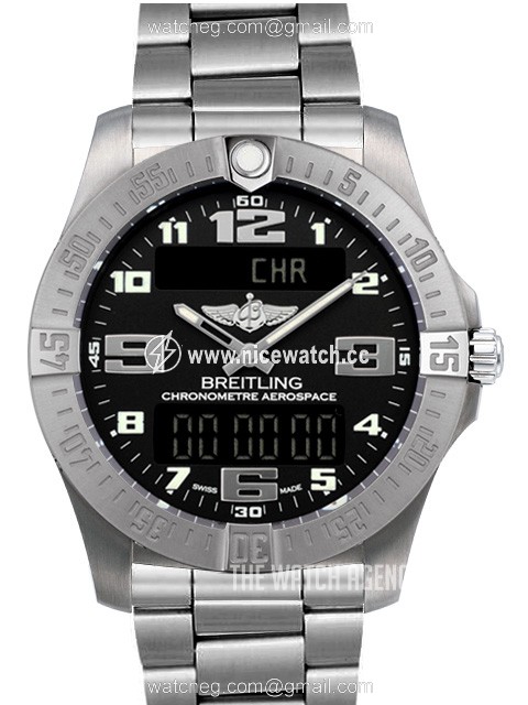 Breitling Aerospace Evo Quartz (battery powered) Men's Pilots watch E7936310-BC27-152E