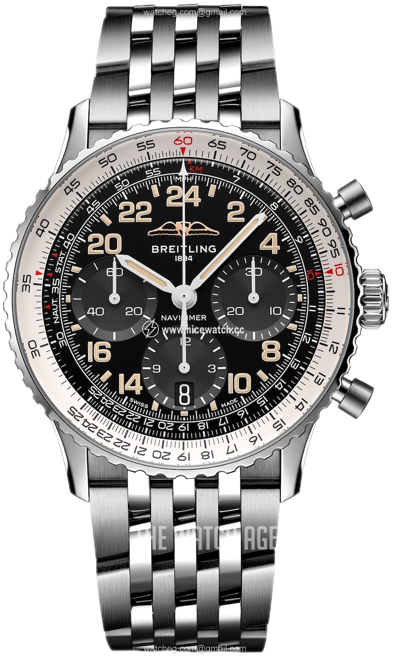 Breitling Navitimer B02 Chronograph 41 Automatic winding Men's Dress / Sport PB02301A1B1A1