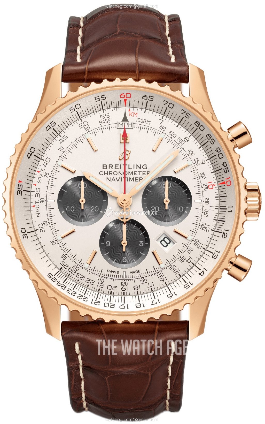 Breitling Navitimer 1 B01 Chronograph 46 Automatic winding Men's Dress / Sport RB0127121G1P2