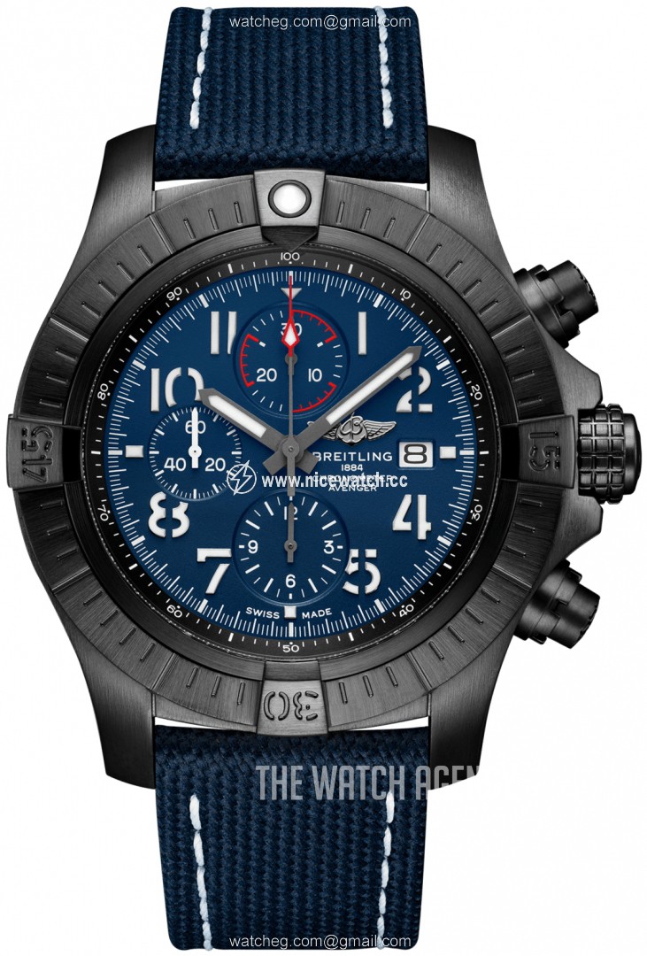 Breitling Super Avenger Chronograph 48 Automatic winding Men's Dress / Sport V13375101C1X1