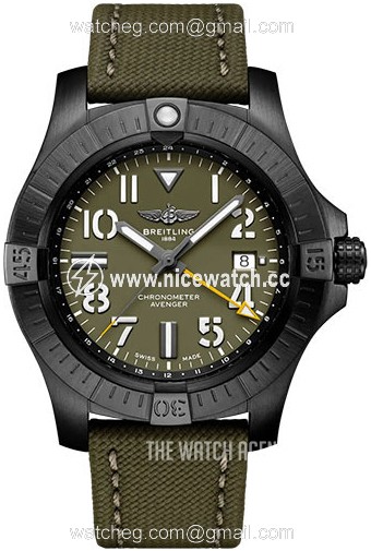 Breitling Avenger Automatic Gmt 45 Automatic winding Men's Dress / Sport V323952A1L1X1