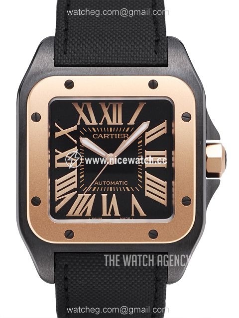 Cartier Santos Santos 100 Automatic winding Men's dress watch W2020009