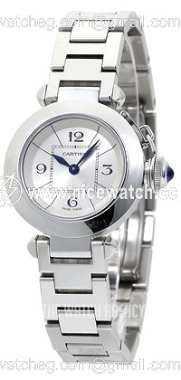 Cartier Pasha Miss Pasha Quartz (battery powered) Ladies dress watch W3140007
