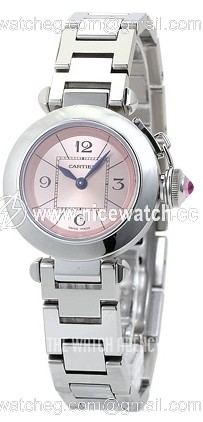 Cartier Pasha Miss Pasha Quartz (battery powered) Ladies dress watch W3140008