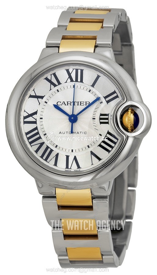 Cartier Ballon Blue Automatic winding Ladies dress watch W2BB0002