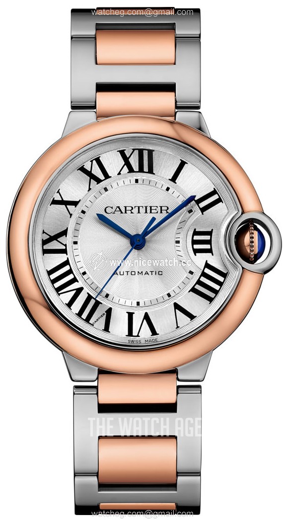 Cartier Ballon Blue Automatic winding Ladies dress watch W2BB0003