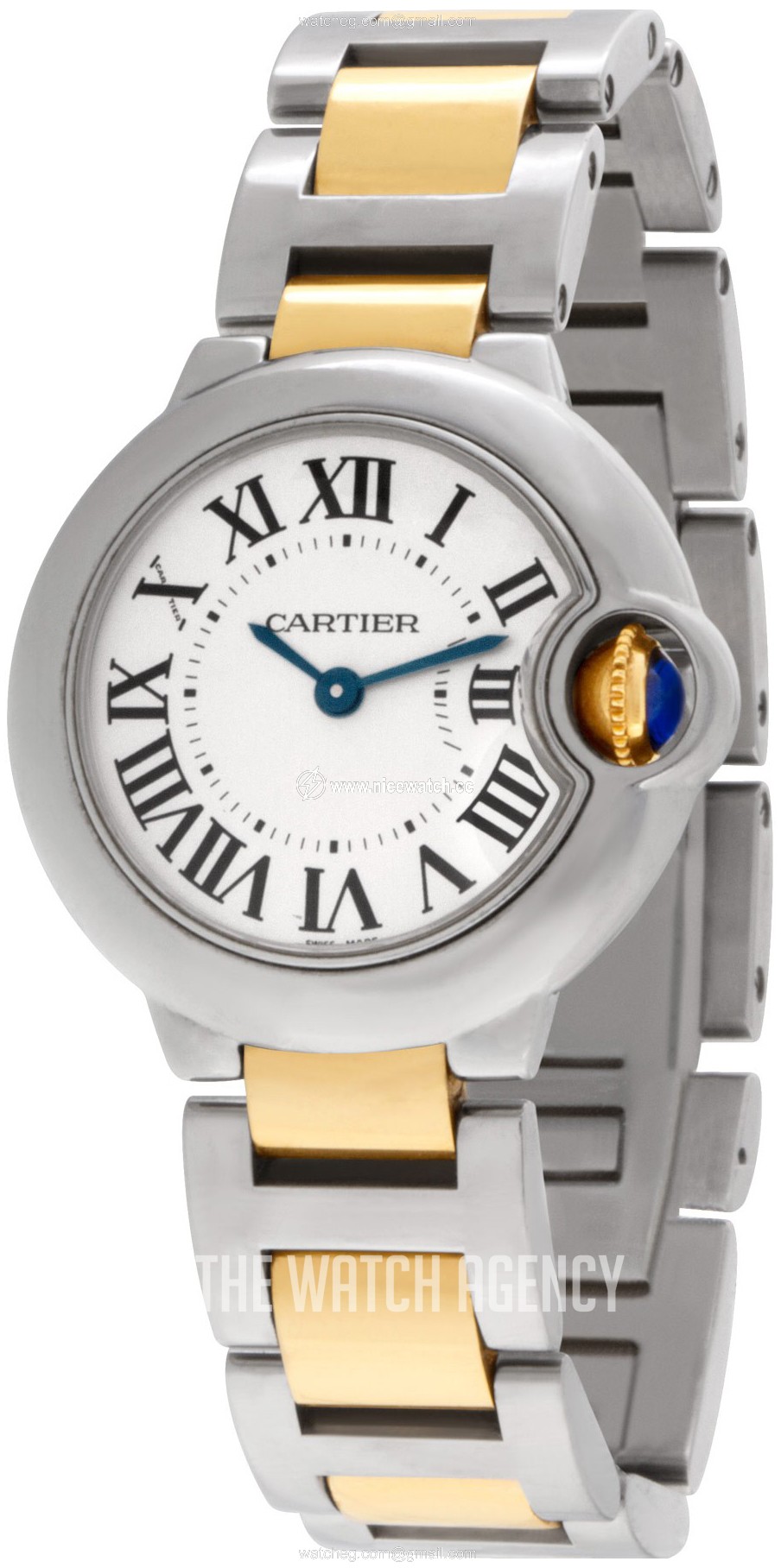 Cartier Ballon Blue Quartz (battery powered) Ladies dress watch W2BB0010