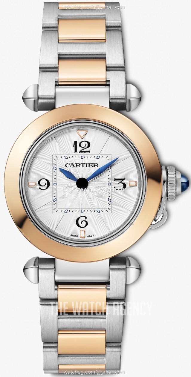 Cartier Pasha De Quartz (battery powered) Ladies dress watch W2PA0007