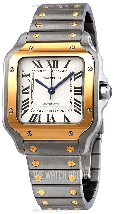 Cartier Santos 100 Automatic winding Men's dress watch W2SA0007