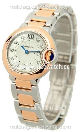 Cartier Ballon Blue Quartz (battery powered) Ladies dress watch W3BB0005