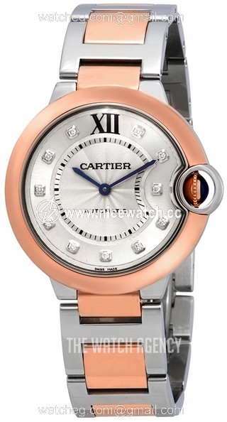 Cartier Ballon Blue Automatic winding Ladies dress watch W3BB0013