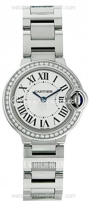 Cartier Ballon Blue Quartz (battery powered) Ladies dress watch W4BB0015