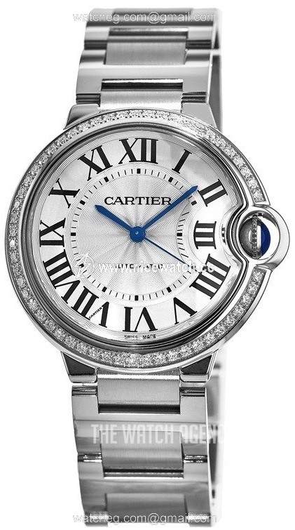 Cartier Ballon Blue Automatic winding Ladies dress watch W4BB0017