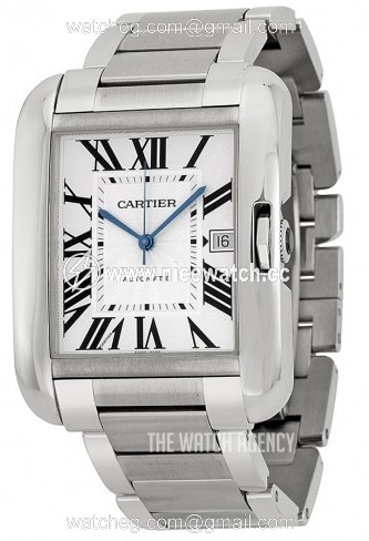 Cartier Tank Anglaise Automatic winding Men's dress watch W5310008