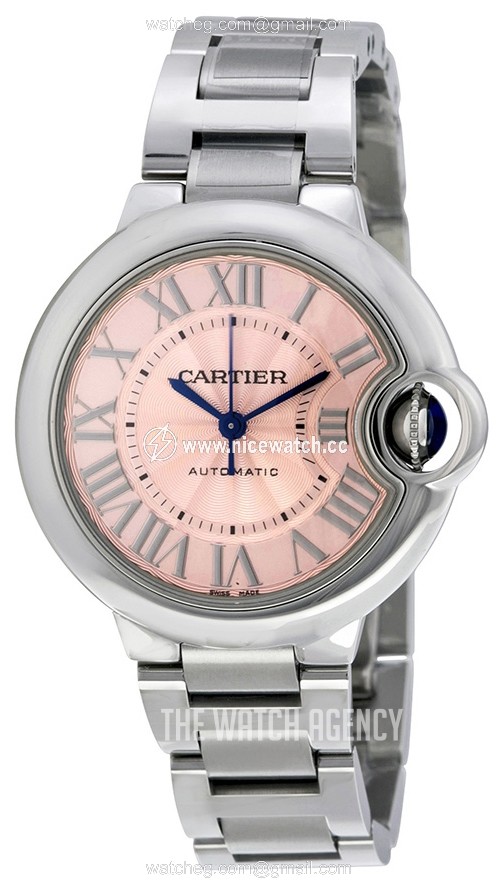 Cartier Ballon Blue Automatic winding Ladies dress watch W6920100