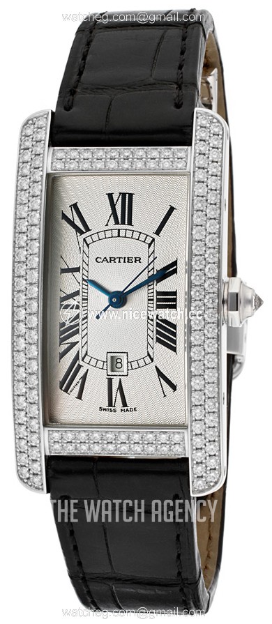 Cartier Tank Americaine Automatic winding Ladies dress watch WB710002