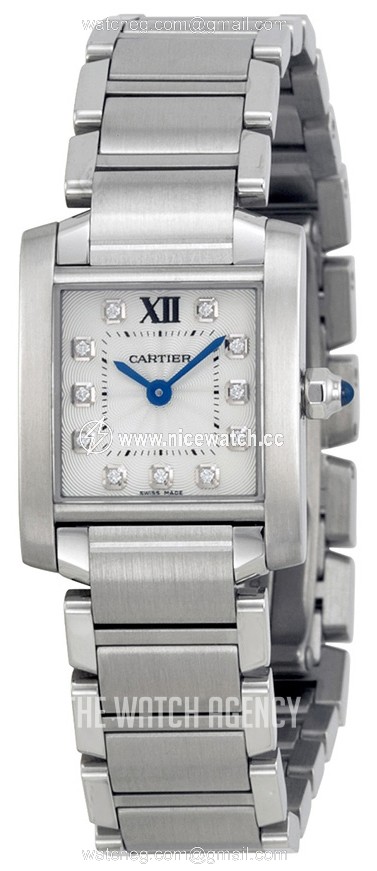 Cartier Tank Francaise Quartz (battery powered) Ladies dress watch WE110006