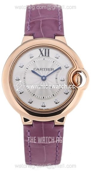 Cartier Ballon Blue Automatic winding Ladies dress watch WE902063
