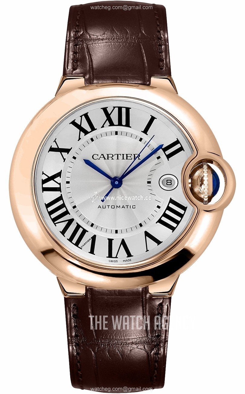 Cartier Ballon Blue Automatic winding Men's dress watch WGBB0017