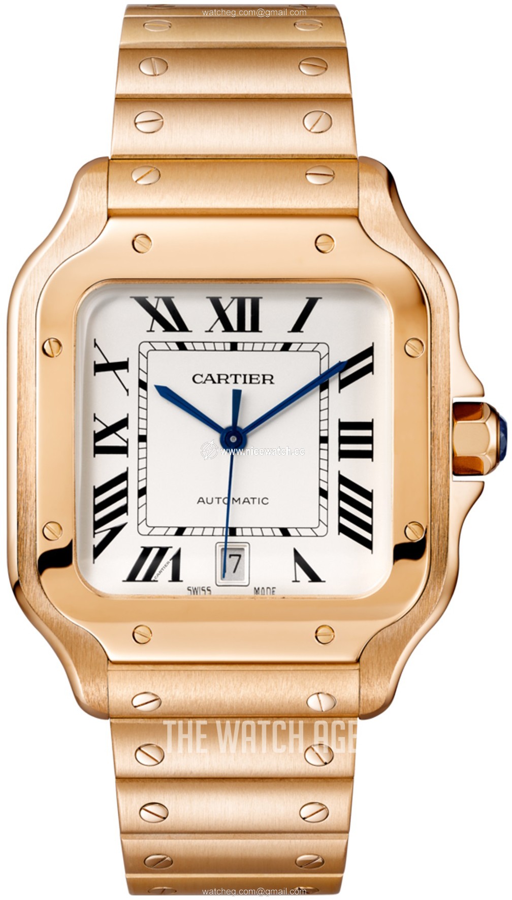 Cartier Santos de Cartier Automatic winding Men's dress watch WGSA0018