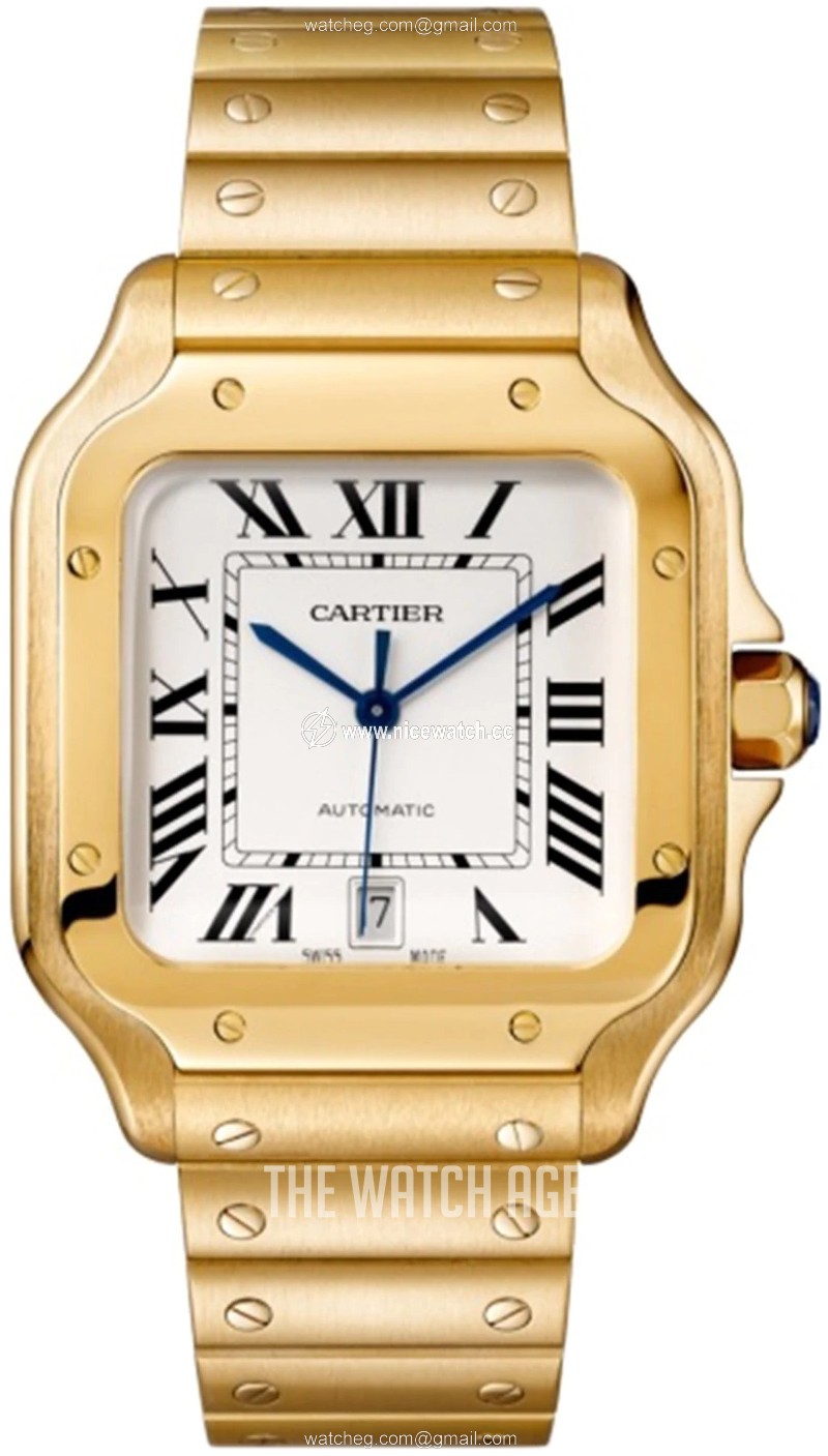 Cartier Santos de Cartier Automatic winding Men's dress watch WGSA0029