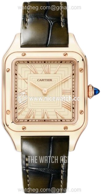 Cartier Santos Dumont Automatic winding Men's dress watch WGSA0054